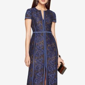 Bcbg Maxazria Cailean Floral Lace Gown